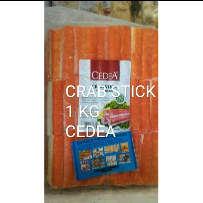 

✨Ready Stok✨ - cedea crab stick 1kg stik kepiting frozen
