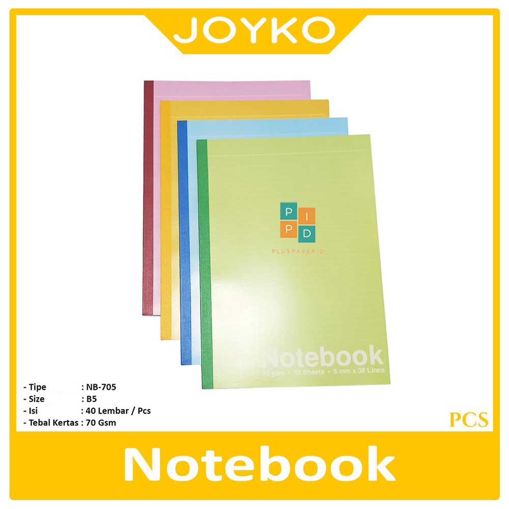 

JOYKO - Buku Catatan B5 Notebook NB-705 - Pcs