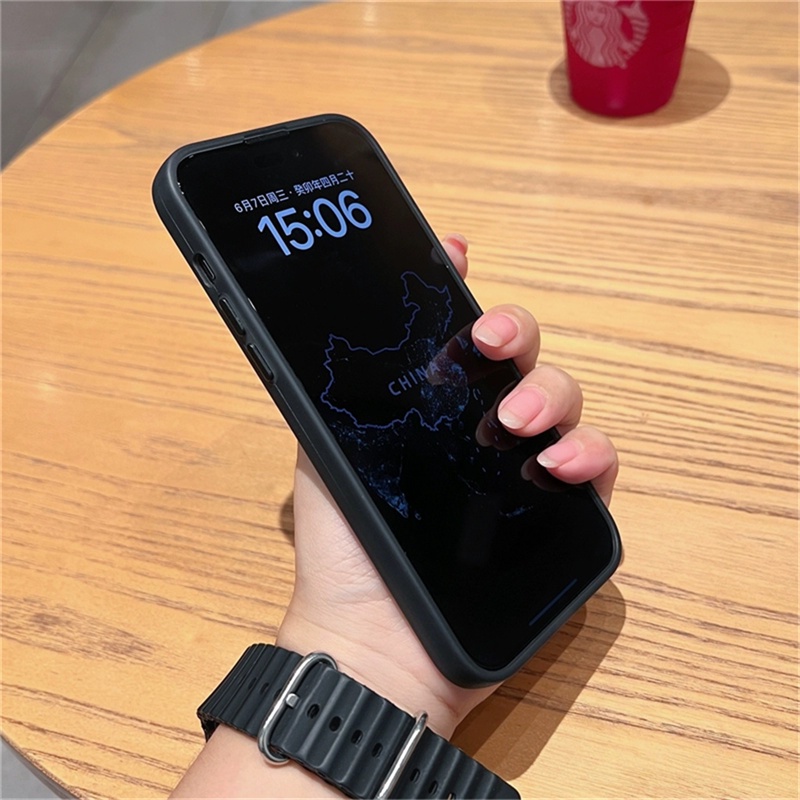 Casing Magnet Mewah iphone 14 pro max case Iphone12 13 pro max 11 case Dengan Kamera Perlindungan Lensa Dengan stand shockproof protection hard case