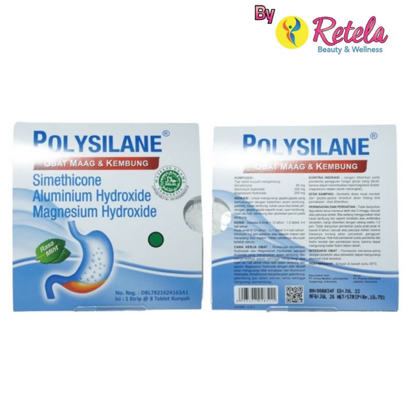 Polysilane Tablet Kunyah 8 Tablet