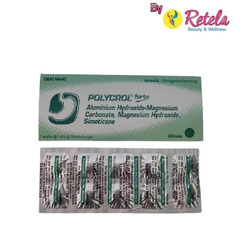 Polycrol Forte Strip 10 Tablet