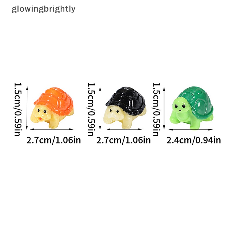 [glowingbrightly] 1pc Patung Miniatur Kura Mini Miniatur Taman Rumah Boneka TFX