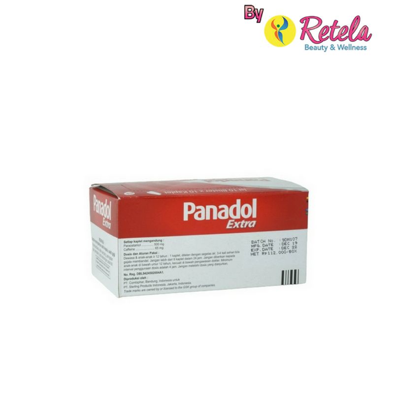 Panadol Extra 1 Strip Isi 10 Tablet