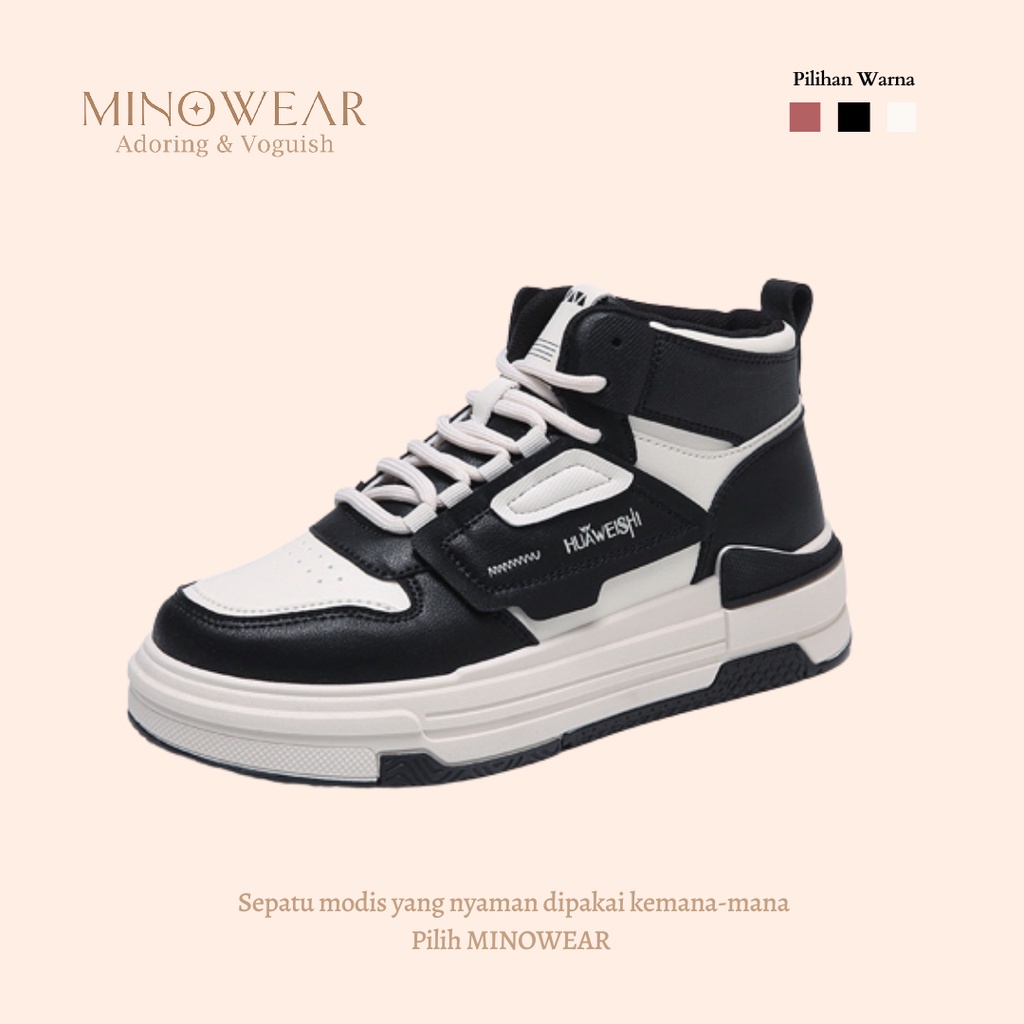 Minowear Josie Boots - Sepatu Sneakers Wanita