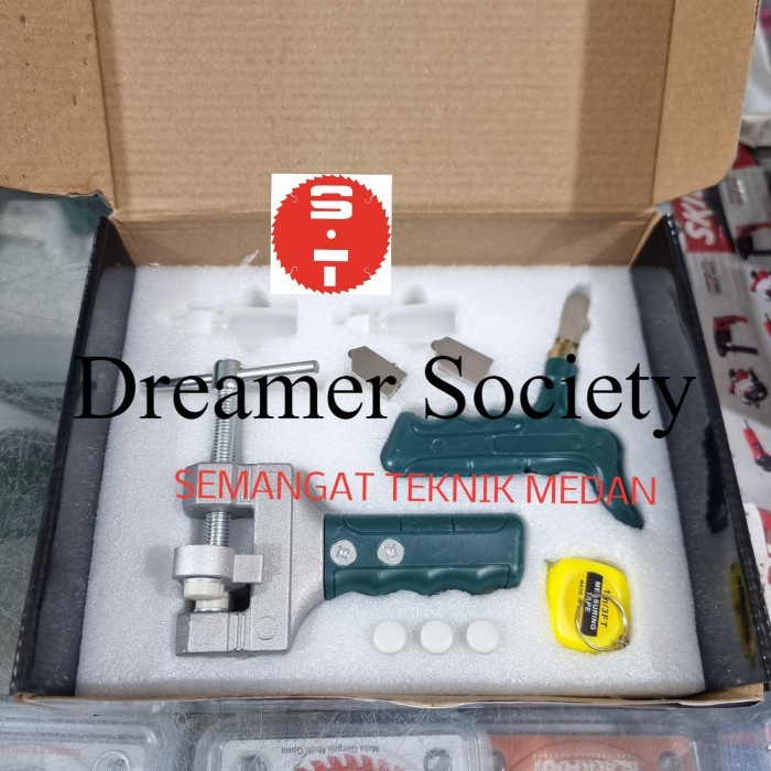 Berkualitas ALAT POTONG KACA KERAMIK GRANIT GLASS TILE CUTTER OPENER SET BESTTOOLS HJB680
