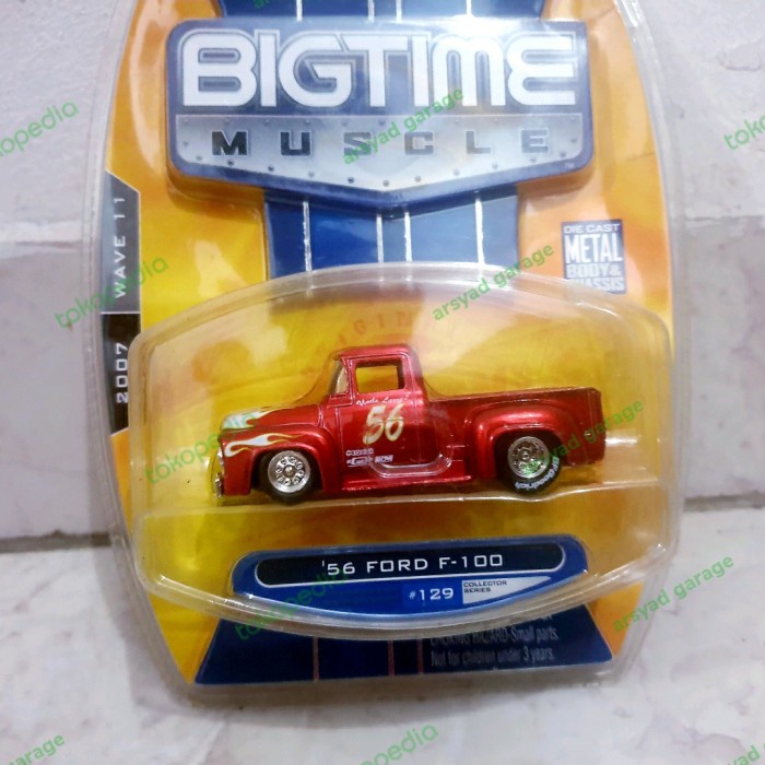 TERBARU Jada toys Bigtime muscle Ford f100 56 blister