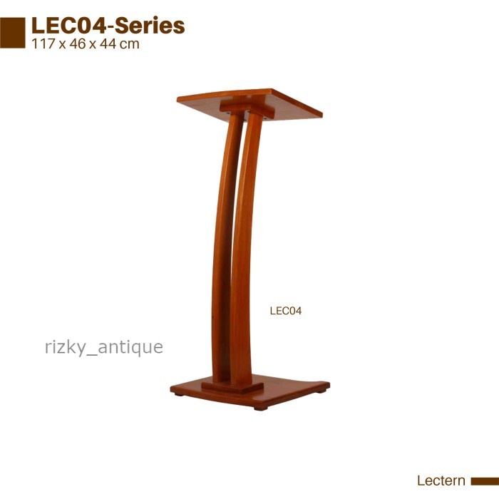 

Mimbar / Lectern Kayu Mahoni - LEC04 Termurah cod redy