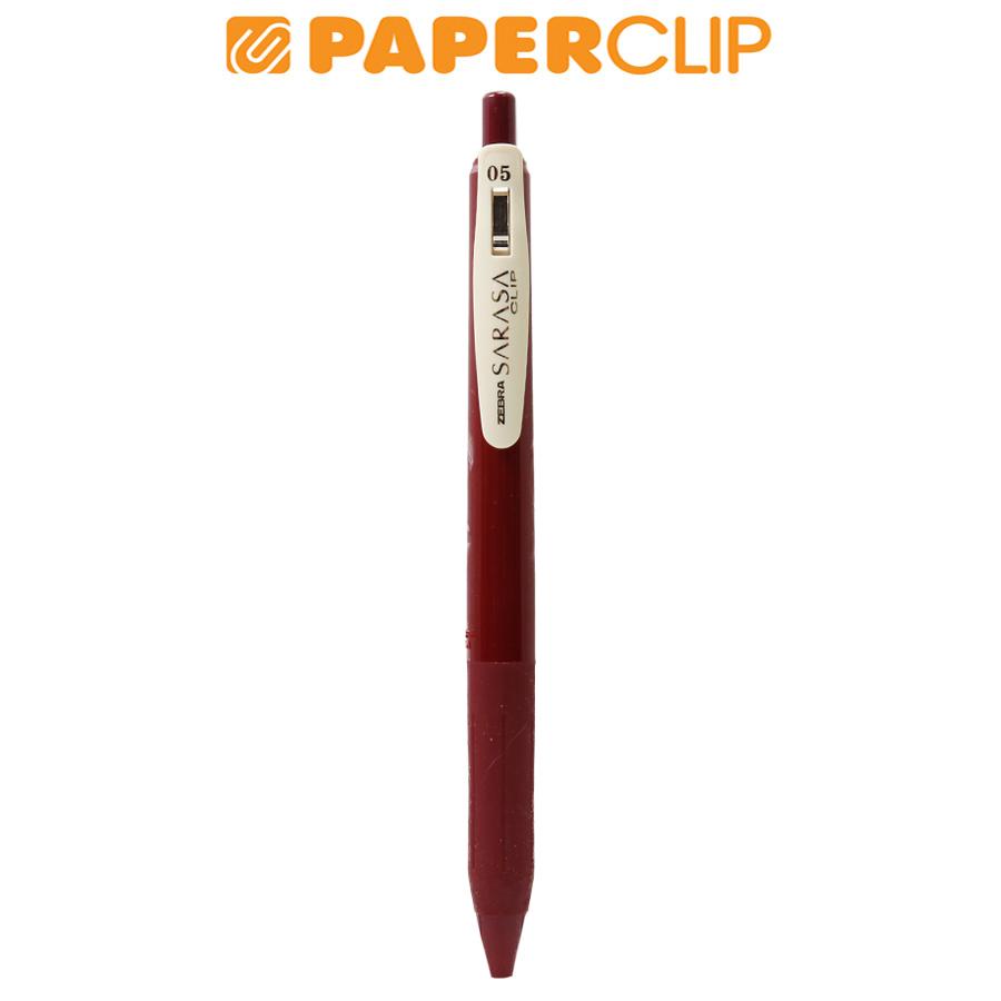 

BALLPOINT / PEN ZEBRA SARASA CLIP VINTAGE 05 RED BLACK