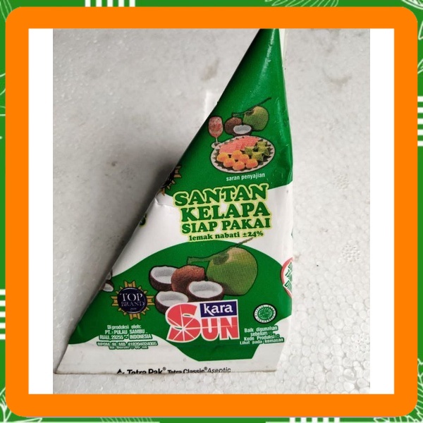 

Sun kara santan kelapa siap pakai 65 ml Best Seller
