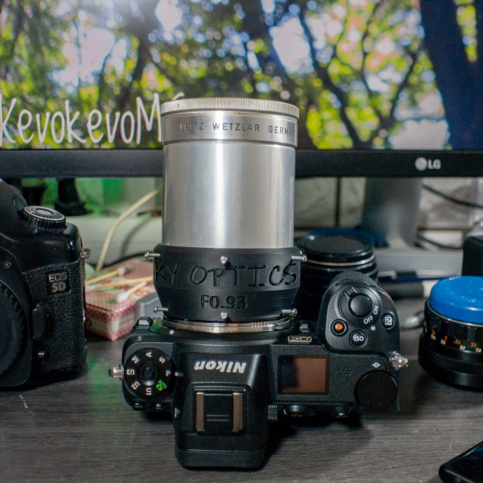 Leica Leitz Wetzlar Elmaron 50mm F0.93 KY OPTICS Mod X Noctilux f0.95