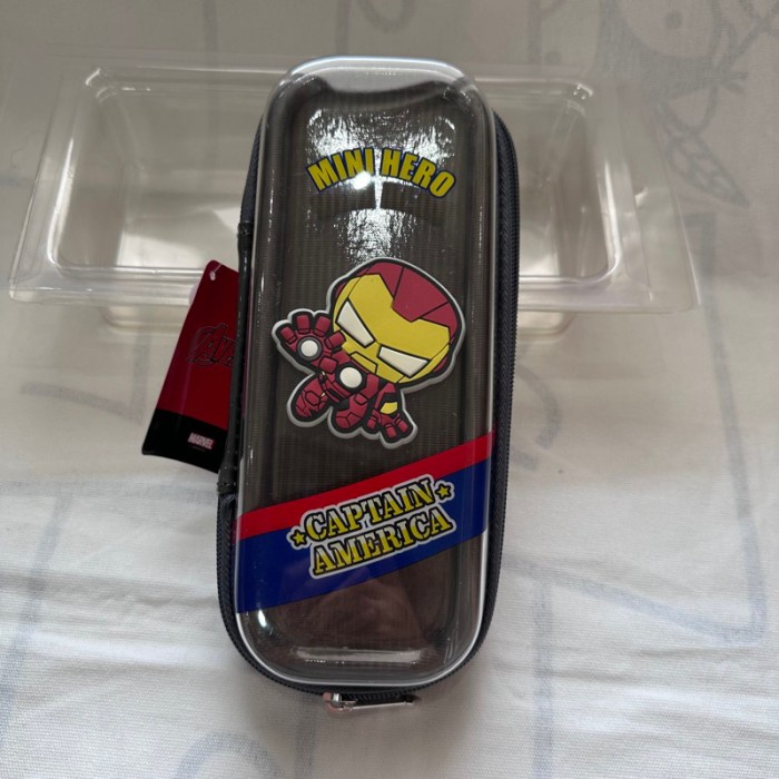 

disney marvel pencil box kotak pensil tema superhero spiderman Import Murah