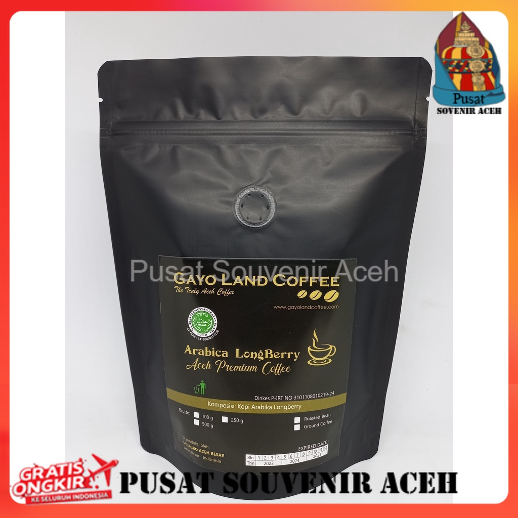 

Kopi Arabika Long berry 1000Gr