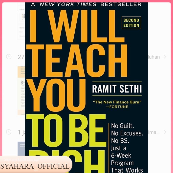 I Will Teach You to Be Rich, ramit sethi