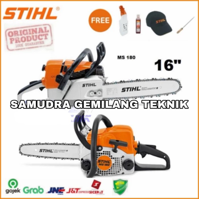 Mesin Gergaji Kayu Gergaji Mesin Chainsaw STHIL MS-180