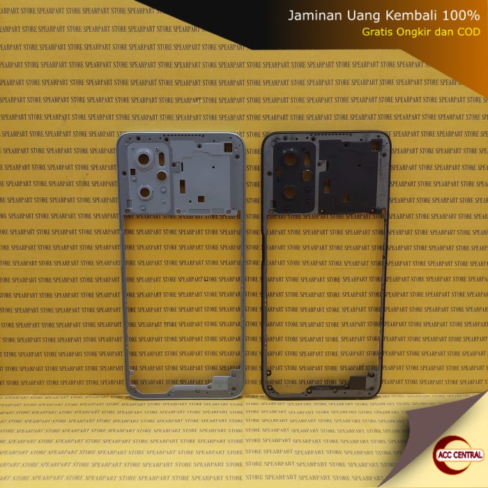Tulang Tengah Bezel Oppo A96 ( Rangka Tutup Mesin )