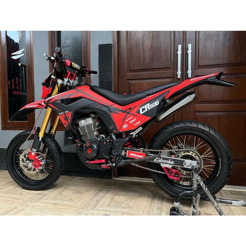 DECAL HONDA CRF150L FULL BODY decal crf 150 l full body decal crf 150 l decal crf simple decal crf