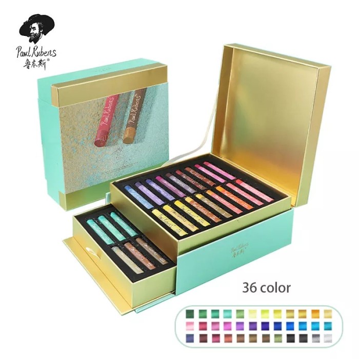 

[DL-0172] Paul Rubens 36 colors pearlescent metallic soft artist oil pastel