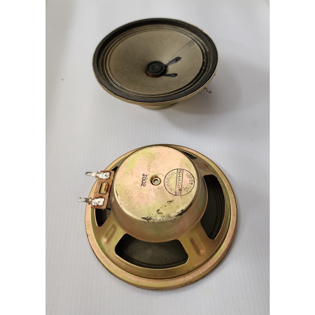 Speaker Sharp 5Watt 8Ohm Diameter 10cm 4inch Ori - Harga per 2 pcs