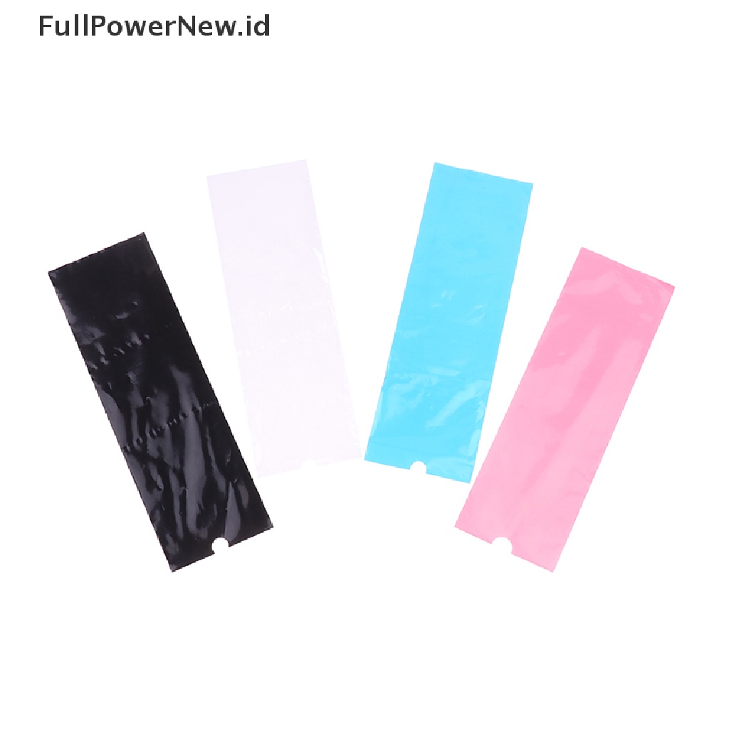 Power 200Pcs Mesin Tato Sekali Pakai Pen Klip Cord Sleeves Cover Kantong Plastik ID