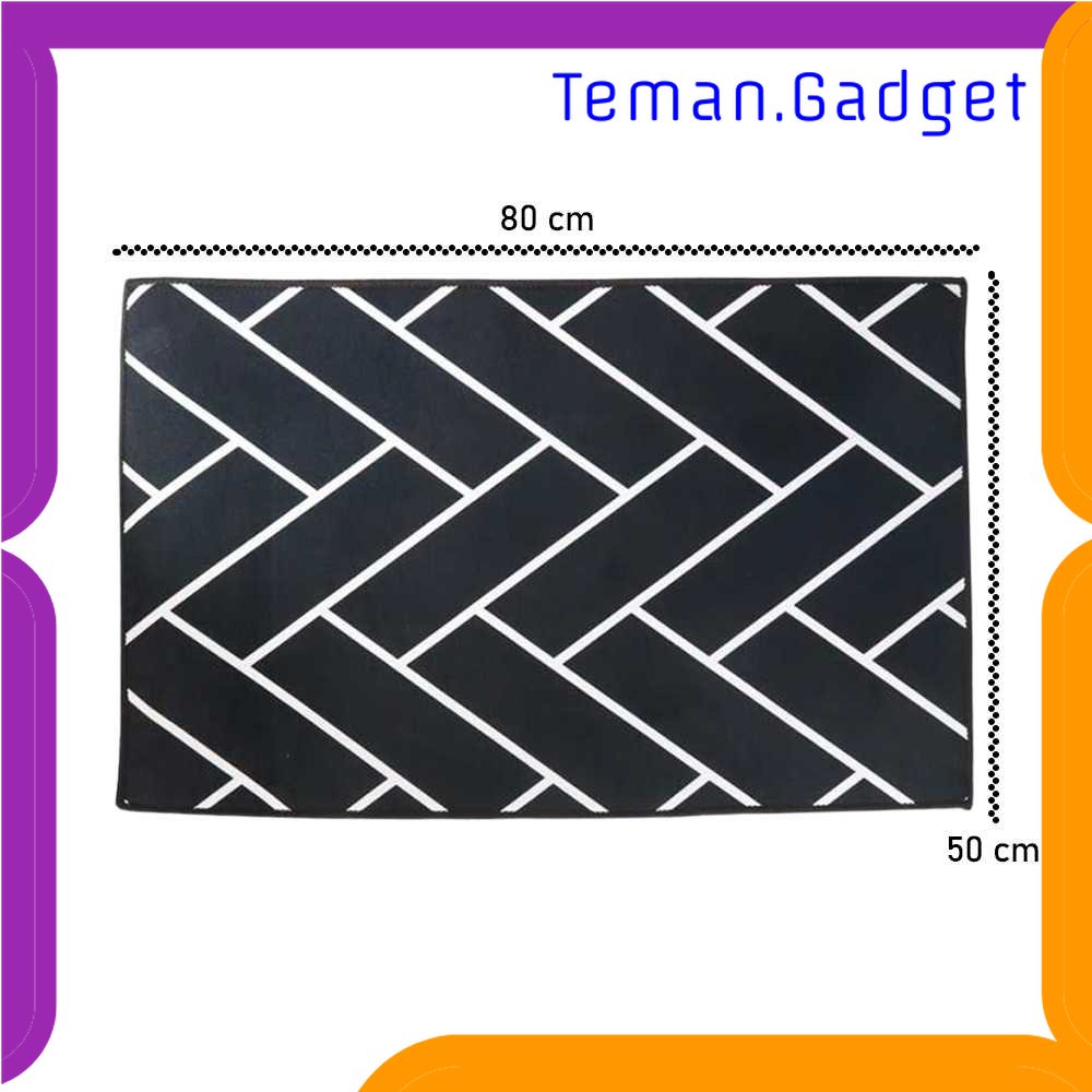 TG -  ART SkDays Keset Dapur Anti-slip Living Room Kitchen Balcony Rug - D320