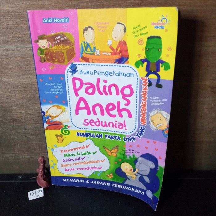 buku pendidikan pengetahuan paling aneh sedunia berwarna 204 hal