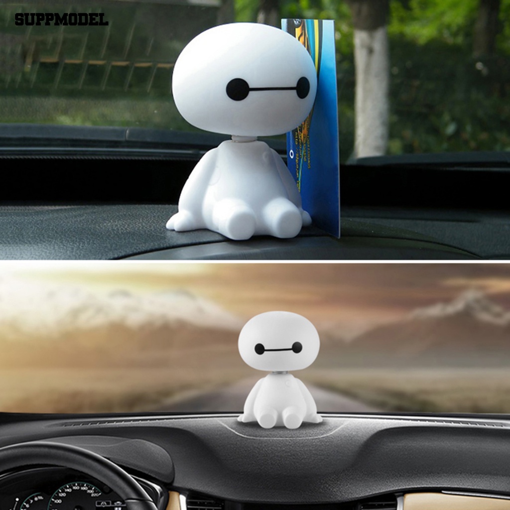 Mainan Model Miniatur suppmodel Untuk Mobil Auto Mainan Baymax Putih Tidak Berbau