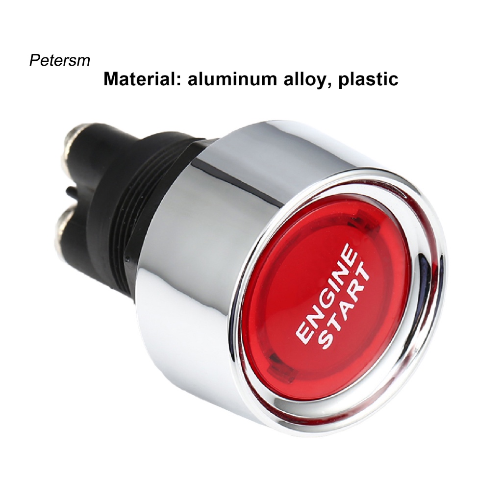 Pp Autos Part Tombol Tekan Untuk Mobil Car Ignition Push Switch Keyless