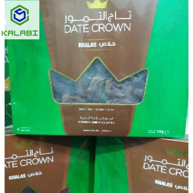 

Exp 2024 Kurma date crown khalas 1kg/date crown khalas termurah/KEMASAN BUKA ATAS