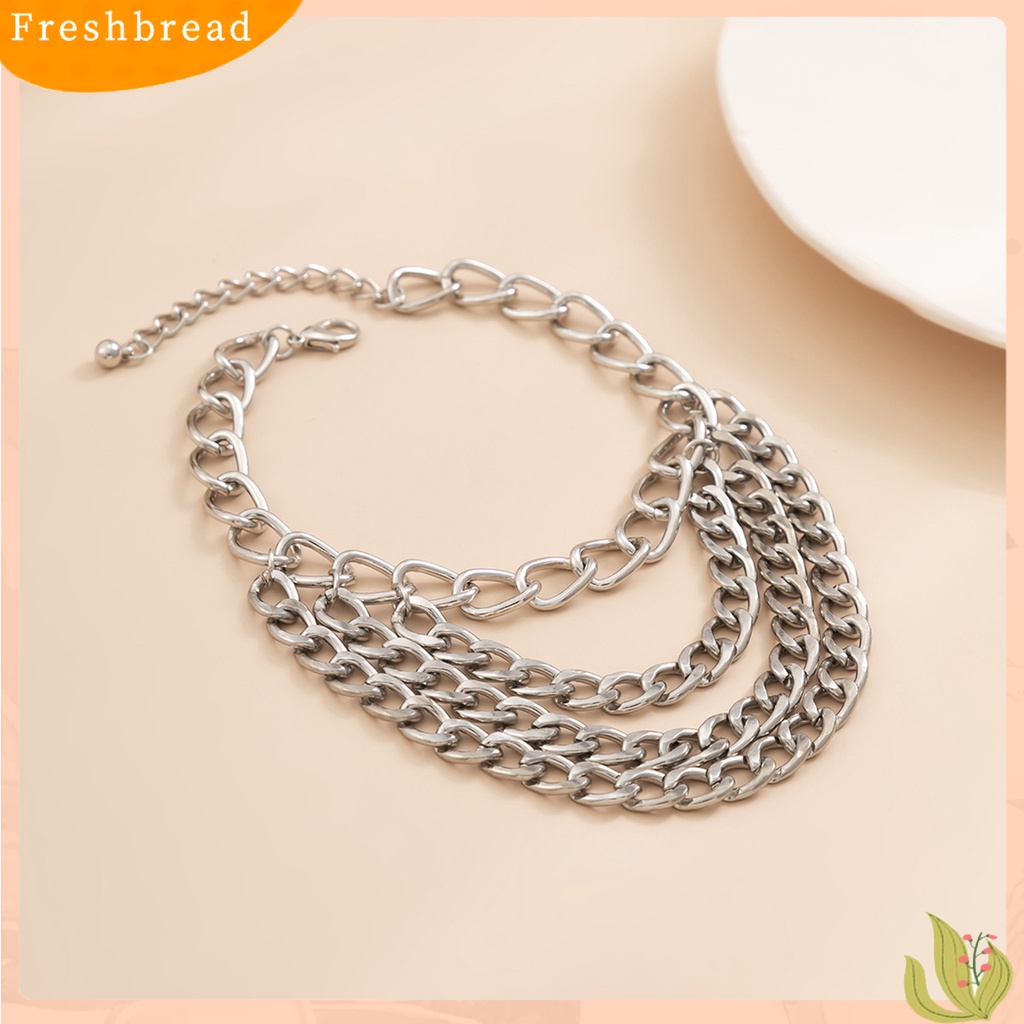 &lt; Freshbread &gt; Wanita Gelang Kaki Halus Hias Bohemian Multilayer Rumbai Sepatu Tumit Tinggi Hollow Out Chain Anklet Untuk Pertunjukan Panggung