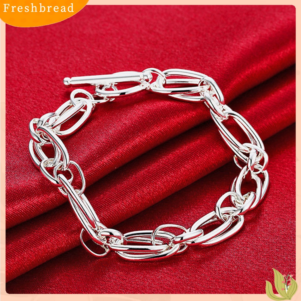 &lt; Freshbread &gt; Wanita Fashion Halus Toggle Clasp Gelang Adjustable Perhiasan Hadiah Ulang Tahun