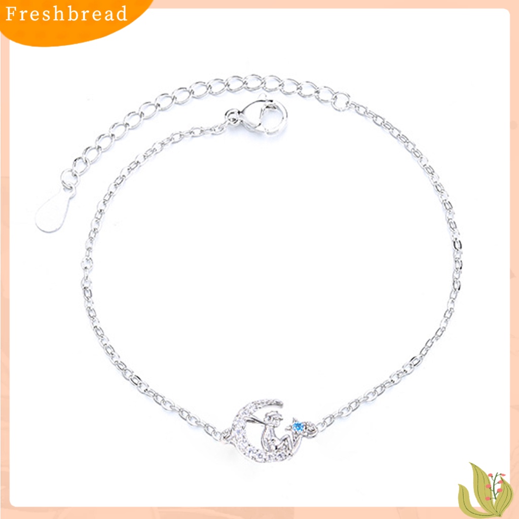 &lt; Freshbread &gt; Gelang Rantai Wanita Bergaya Sederhana Berdandan Elegan Wanita Adjustable Gelang Pangeran Kecil Untuk Pacaran