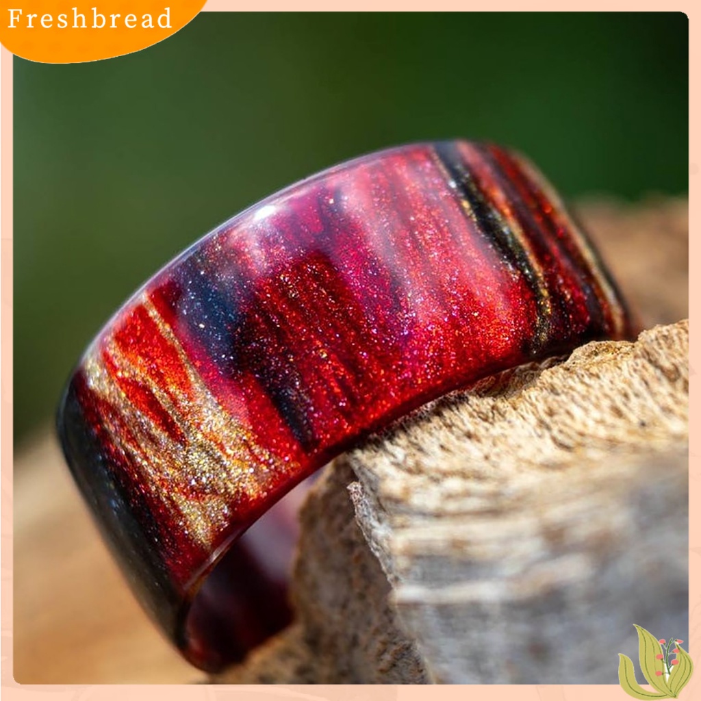 &lt; Freshbread &gt; Cincin Wanita Warna-Warni Resin Akrilik Eye-catching Romantic Sky Women Circlet Untuk Club