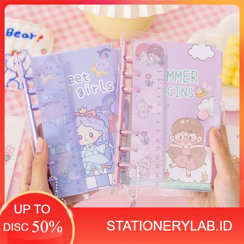 

LAB G012 | 1 SET DIARY KOREAN CUTE GIRL | PLANNER BOOK | NOTEBOOK