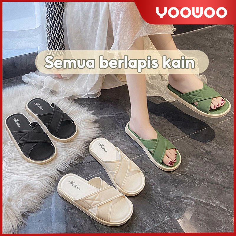 Sandal slop / sandal tali / sandal wanita / sandal fashion