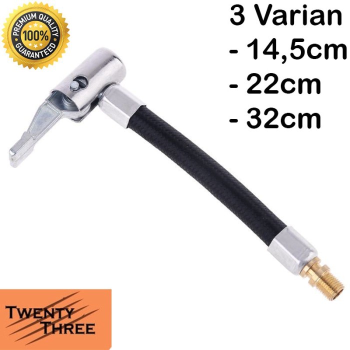 SELANG ADAPTOR ADAPTER EXTENSION EXTENDER POMPA BAN MOBIL MOTOR SEPEDA