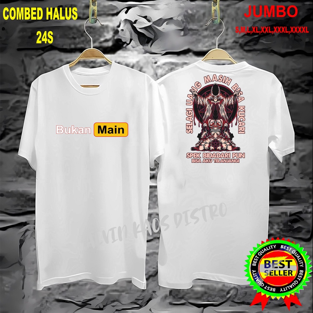 Apps/KAOS DTF DB B,M SELAGI UANG MSH /KAOS EKSPRESI/KAOS HITS/KAOS BANDUNG/KAOS MURAH/KAOS DISTRO