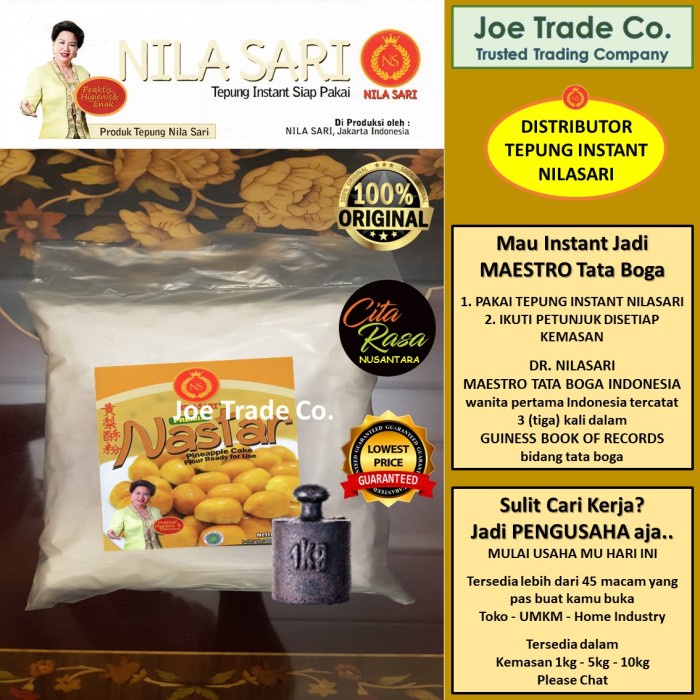 

Terlaris Bbb Tepung Kue Nastar Instant Premix 1000 Gram