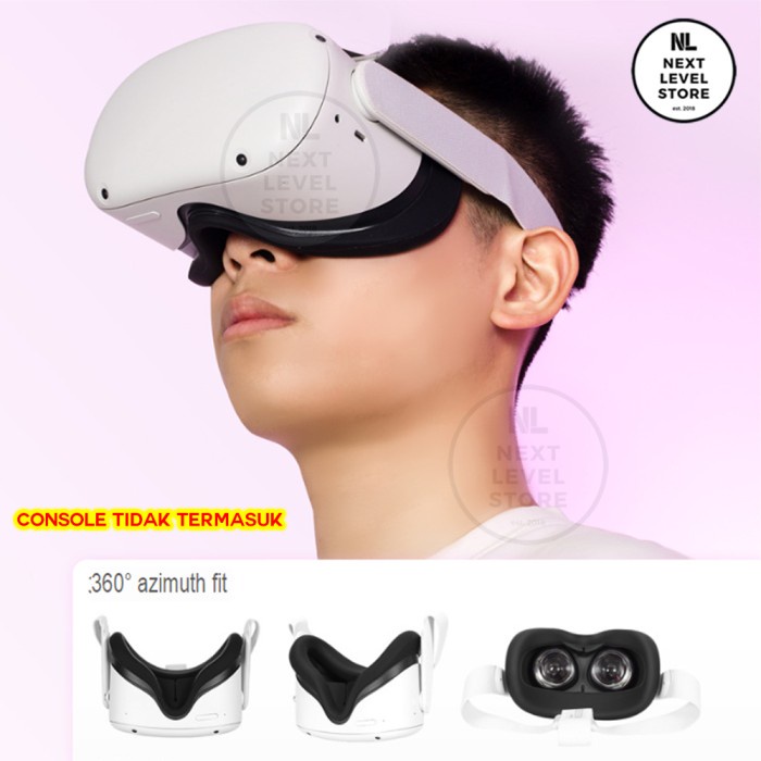 IINE Silicone Facial Interface Cover Case for Oculus Quest 2 L613