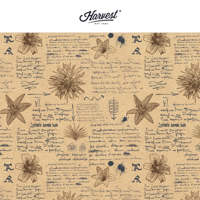 

Kertas Kado Harvest / Wrapping Paper Brown Kraft - Letters