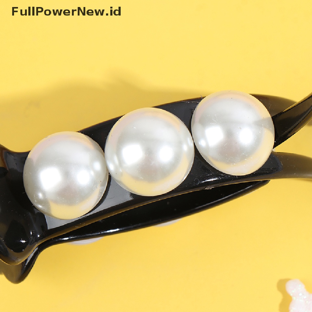 Power 1X Rain Hair Claw Clips Kepiting Besar Ponytail Sanggul Jepit Rambut Hairpin Hiasan Kepala ID