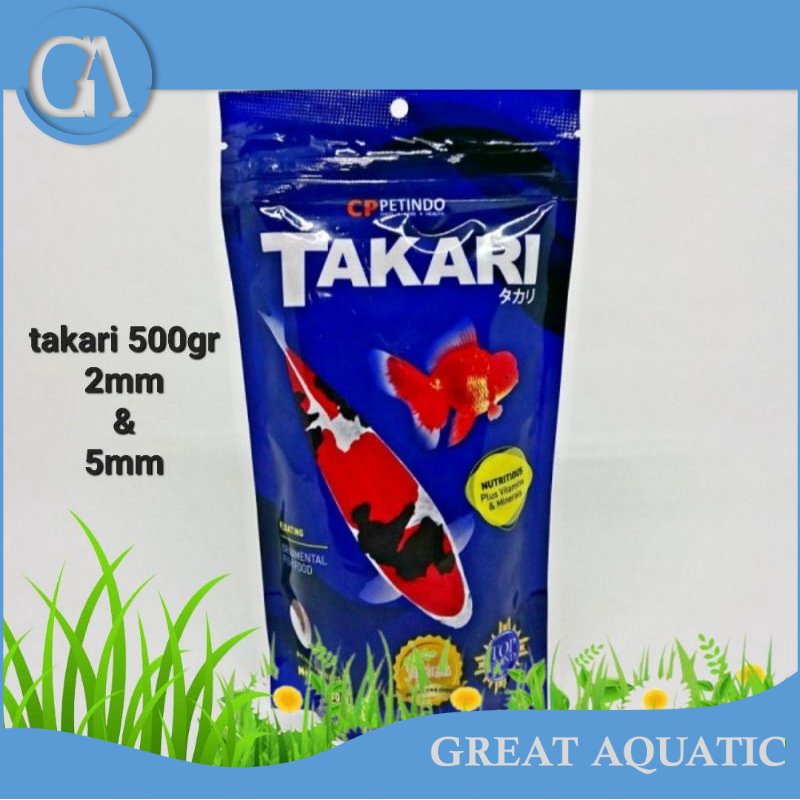 takari 500 gr pelet pakan ikan koi koki dll TAKARI 500 gr