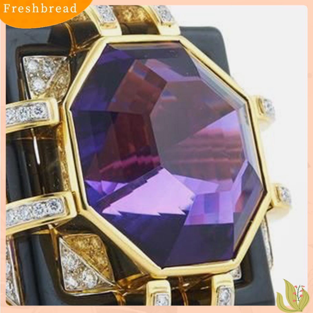 {In Stock} Cincin Wanita Elegan Multi Ukuran Hias Jari Kristal Imitasi Cincin Untuk Pakaian Sehari-Hari