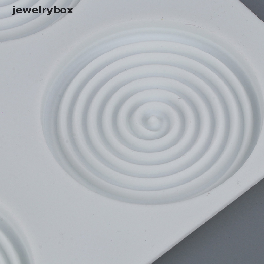 [jewelrybox] 6rongga Spiral Obat Nyamuk Dupa Berbentuk Kue Silikon Cetakan Kue Butik