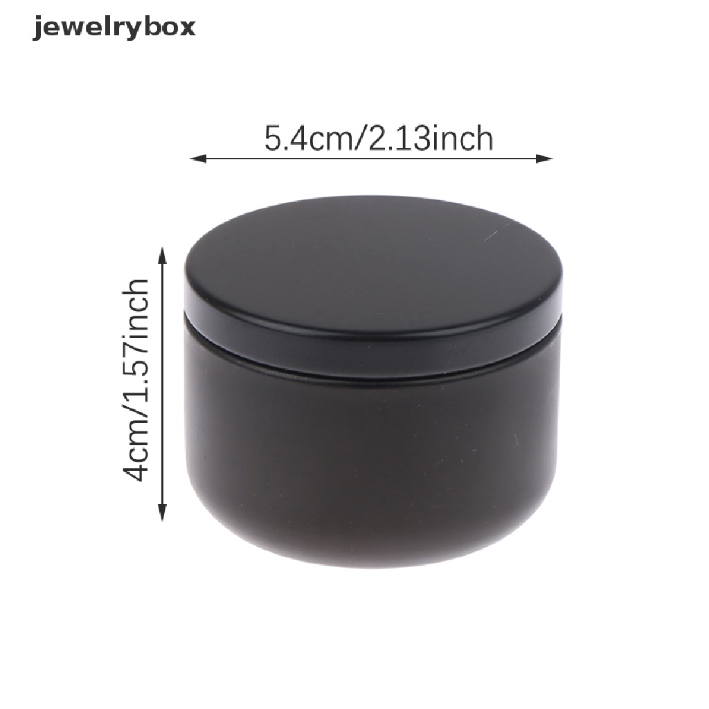 [jewelrybox] 5.4cm Mini Metal Tin Canisters Teh Gula Tea Container Kotak Penyimpanan Toples Butik