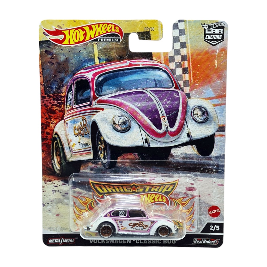 Hot Wheels Premium Drag Strip Volkswagen Classic Bug