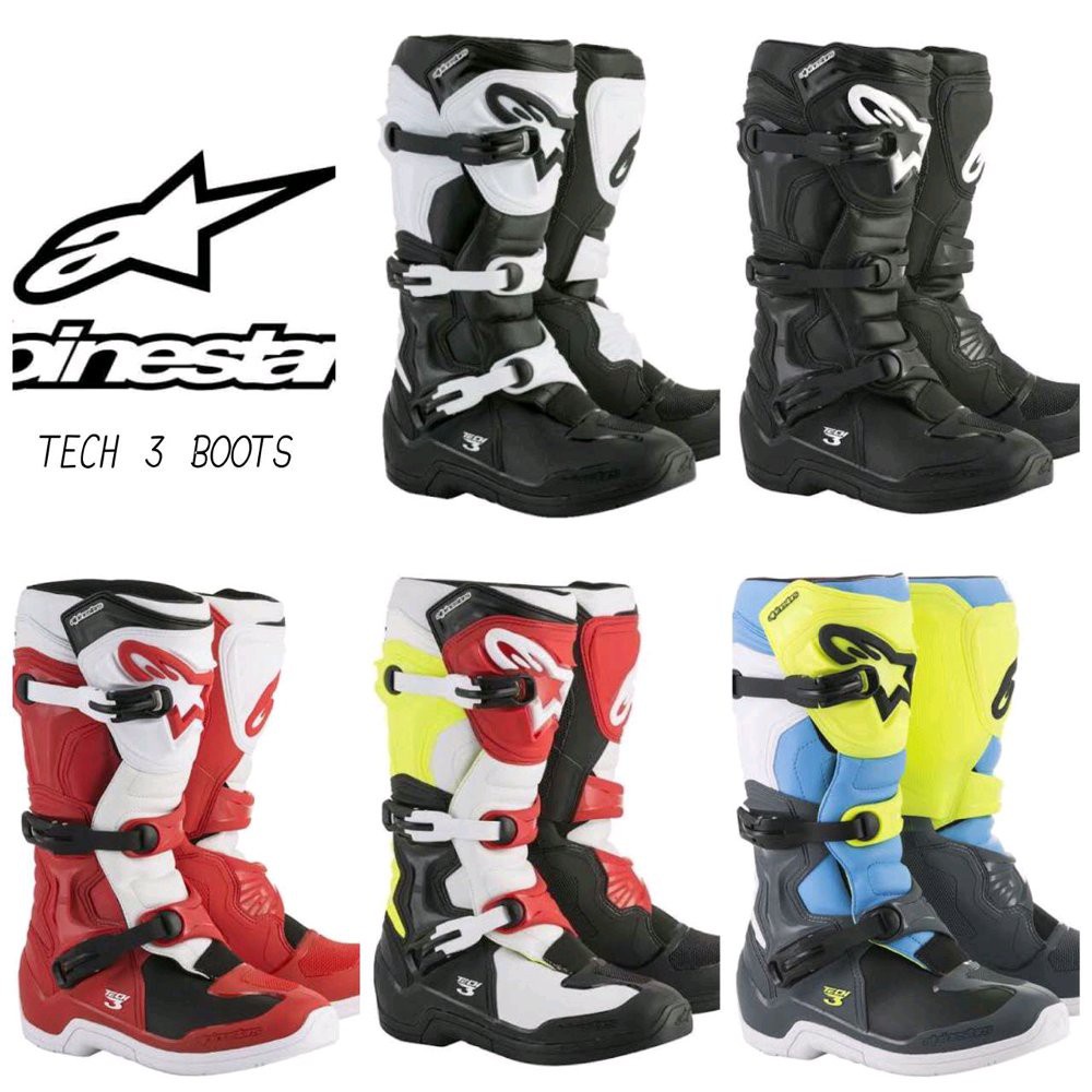 Sepatu boots Alpinestars Tech3 New Trail fox sidi oneal