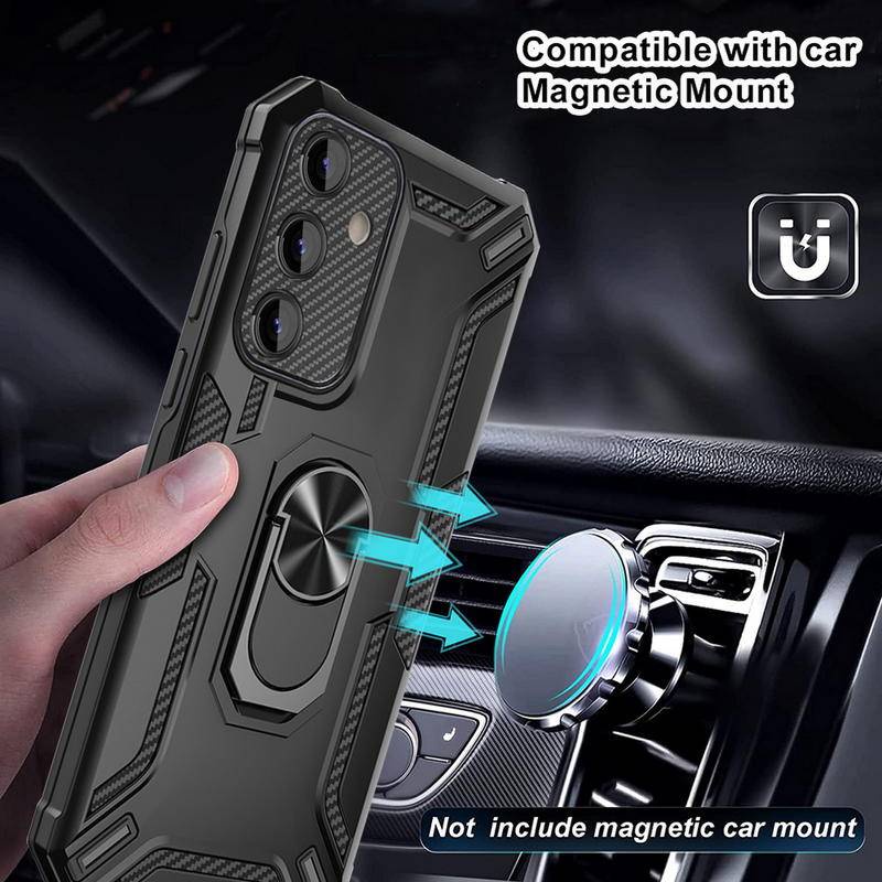 Case Cincin Bahan Metal Untuk Moto G9 Play Plus Power G100 EDGE G30 Power Magnetic Holder protect cover Untuk Moto G71 G60 G60S G50 G52 G20 G10