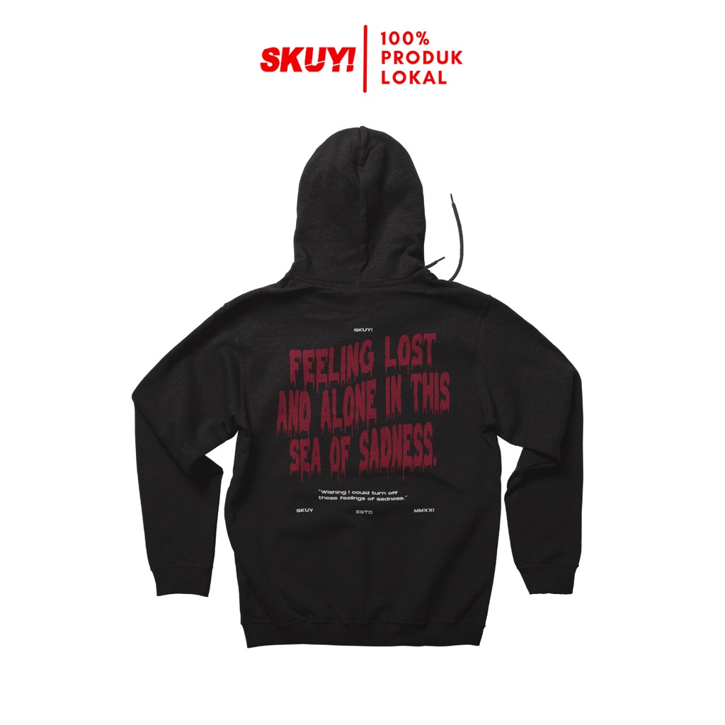 Hoodie Skuy Hitam | Article vol VIII