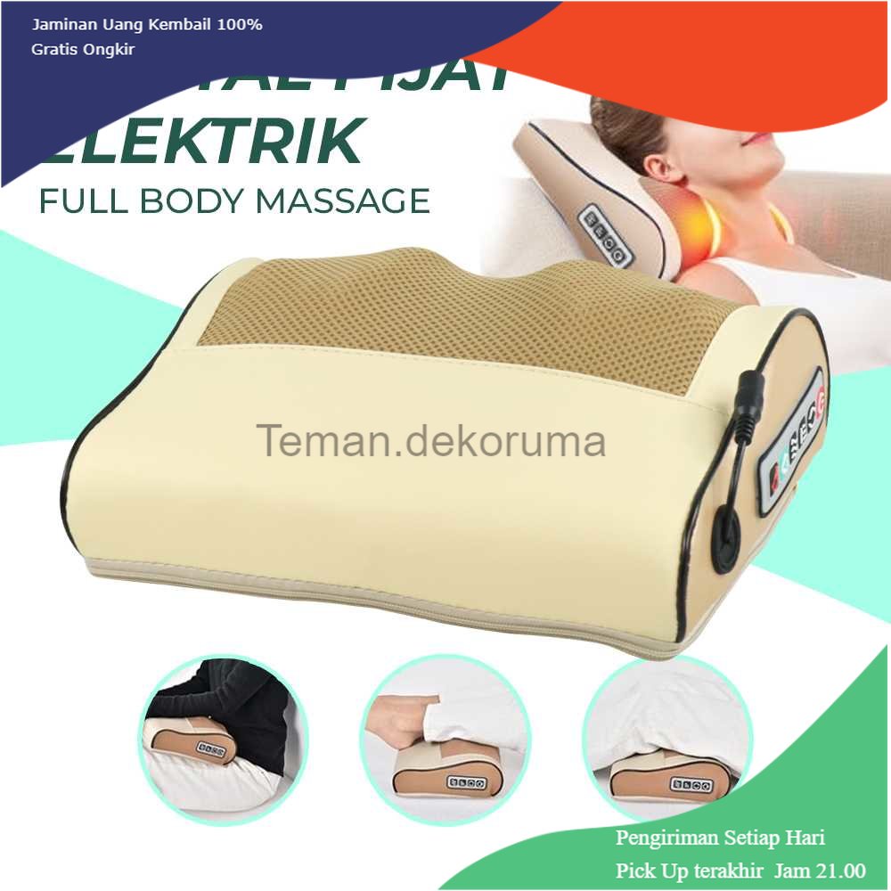 TD - ART Junbu Bantal Pijat Leher Elektrik Massage Pillow Neck Shoulder - JB-311