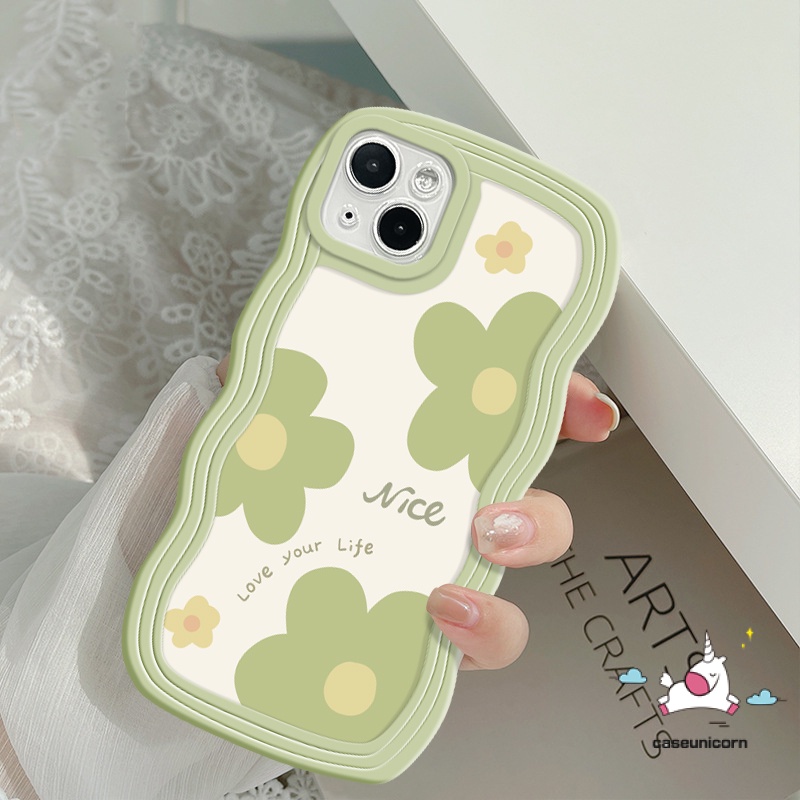 Casing Bunga Segar Untuk  Infinix Hot 9 10s 10 12i 10Lite 20s 12Pro 20 11s 8 Hot 9 10 11 12 Play Note 10Pro 12 G96 12Pro Smart 4 5 6 Plus Wavy Edge Spring Flowers Soft Tpu Cover